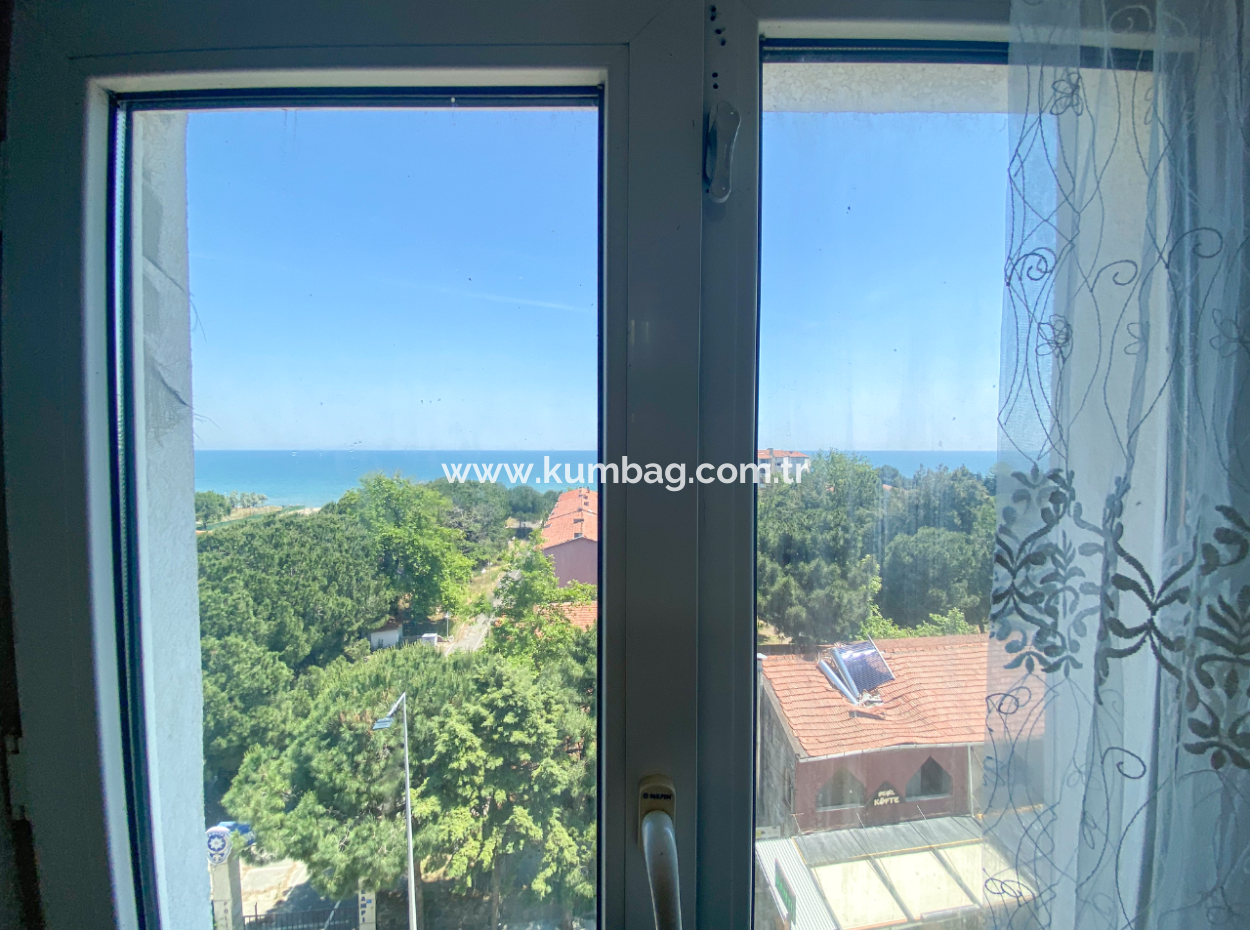 2 1 Flat For Rent Furnished With Sea View In Central Location Of Kumbağ