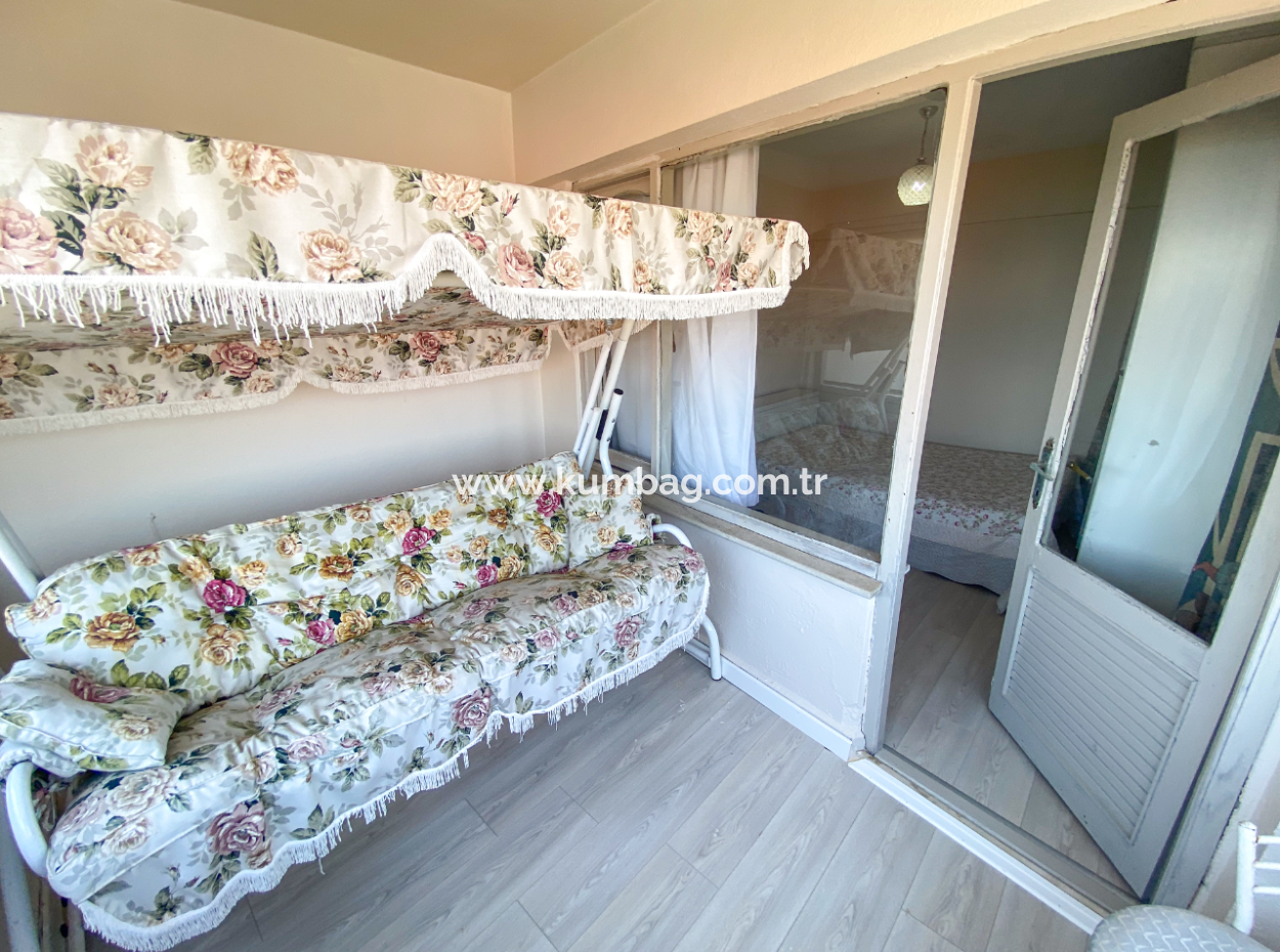 2 1 Flat For Rent Furnished With Sea View In Central Location Of Kumbağ