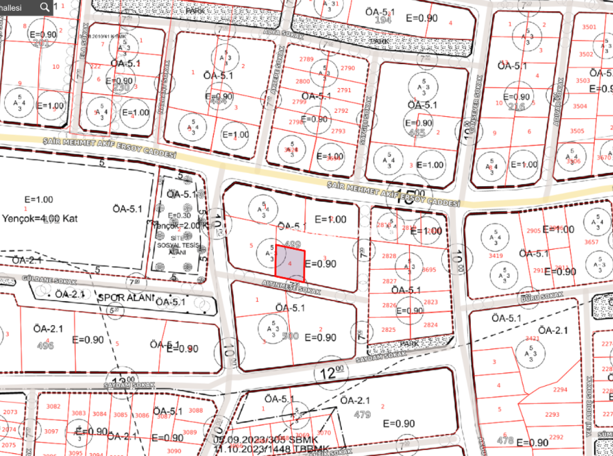 Land For Sale With 308 M2 Residential Zoning In A Rapidly Developing Region In Kumbağ