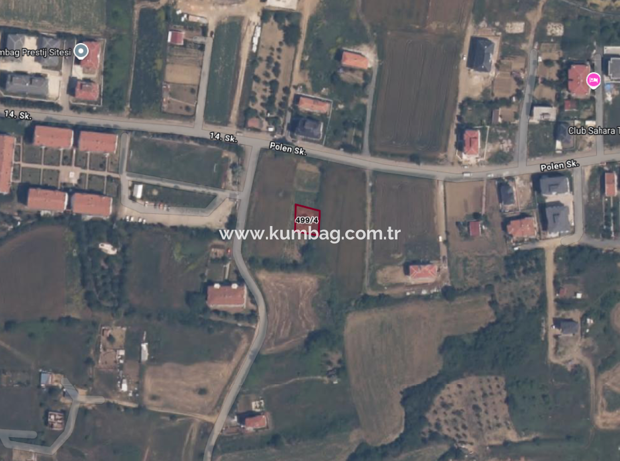 Land For Sale With 308 M2 Residential Zoning In A Rapidly Developing Region In Kumbağ