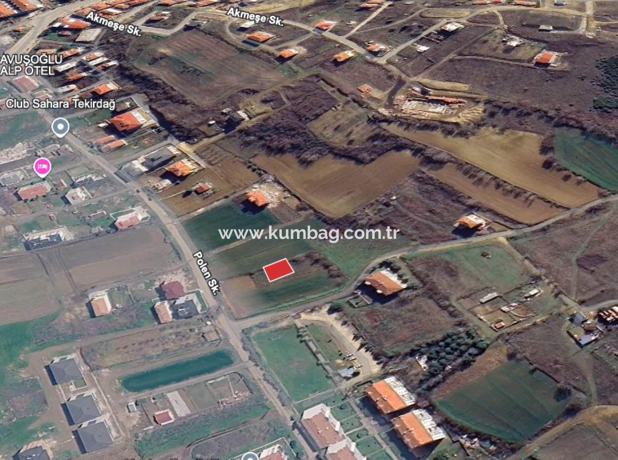 Land For Sale With 308 M2 Residential Zoning In A Rapidly Developing Region In Kumbağ