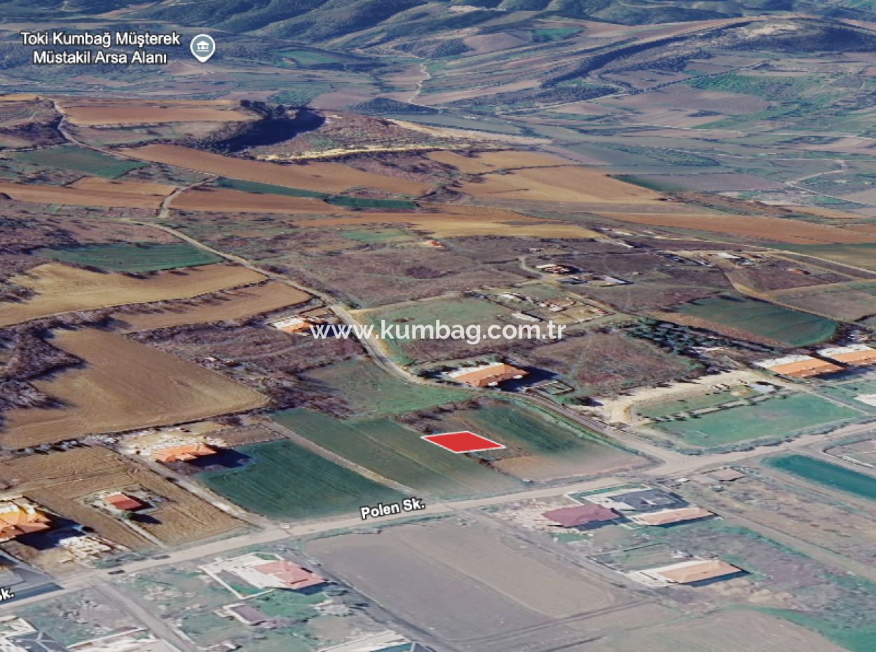 Land For Sale With 308 M2 Residential Zoning In A Rapidly Developing Region In Kumbağ