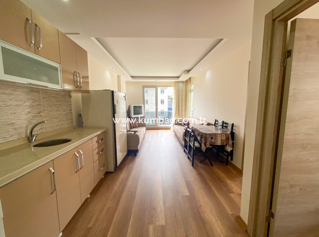Kumbağ 2 1 Flat For Sale In A Residential Building With Elevator Close To The Sea