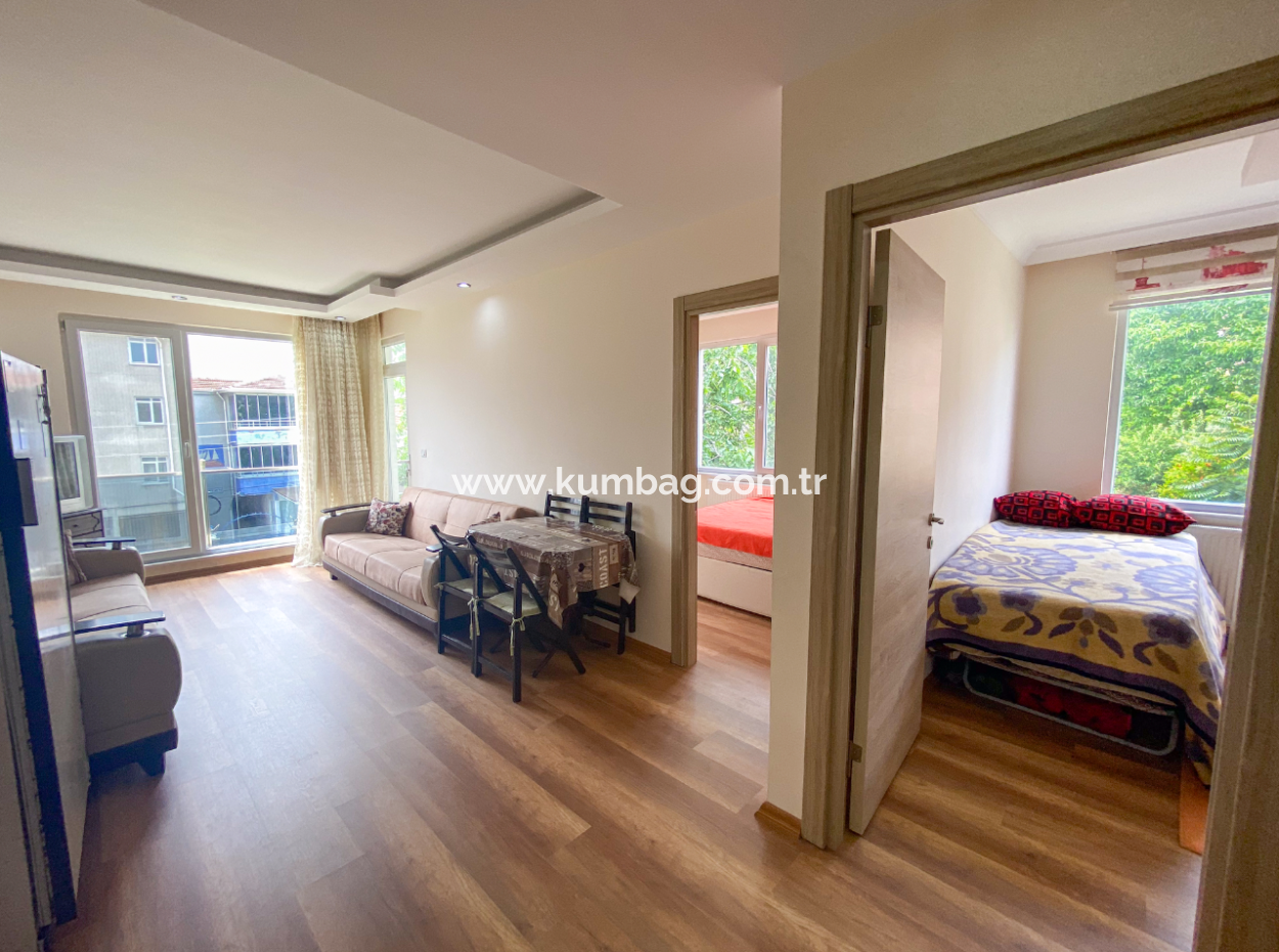 Kumbağ 2 1 Flat For Sale In A Residential Building With Elevator Close To The Sea