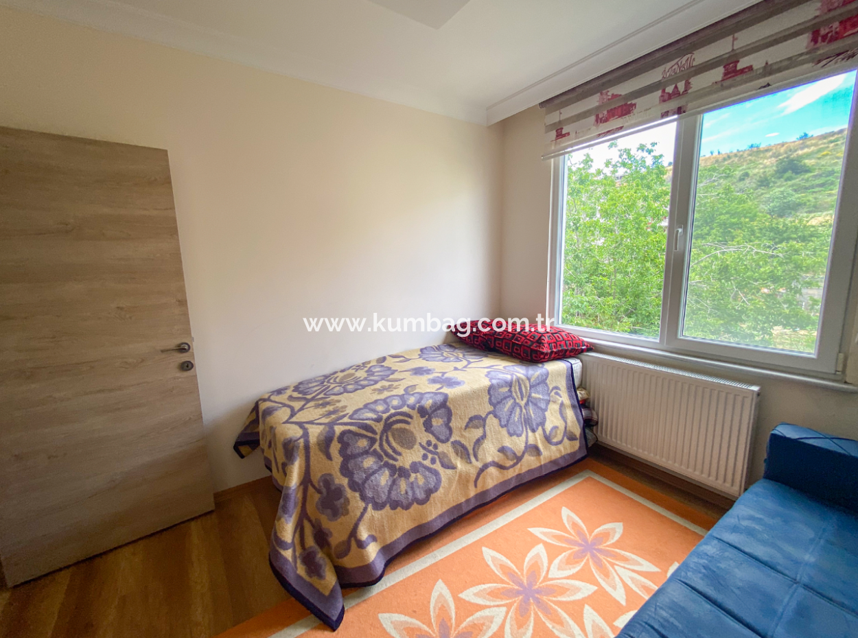 Kumbağ 2 1 Flat For Sale In A Residential Building With Elevator Close To The Sea