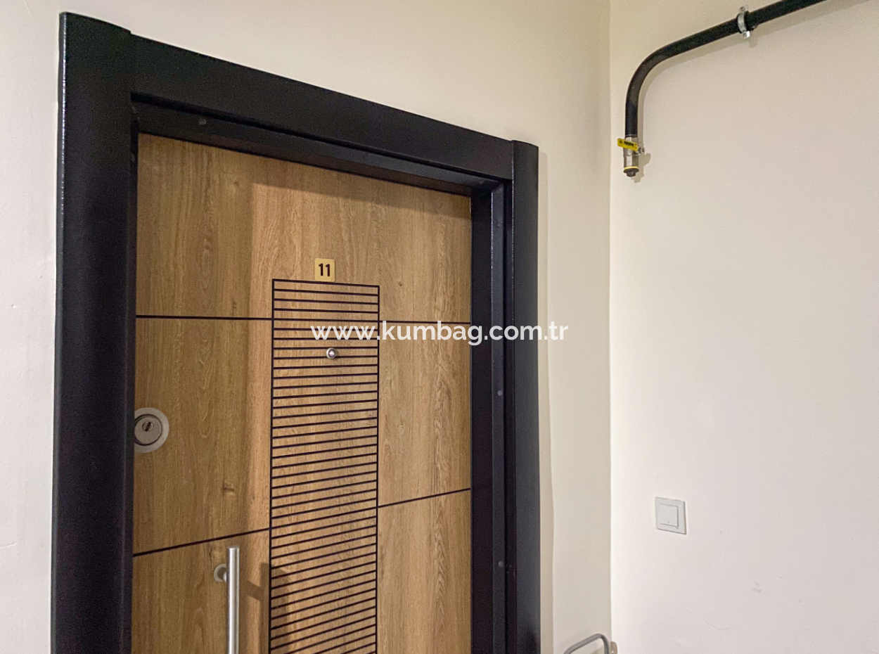 Kumbağ 2 1 Flat For Sale In A Residential Building With Elevator Close To The Sea