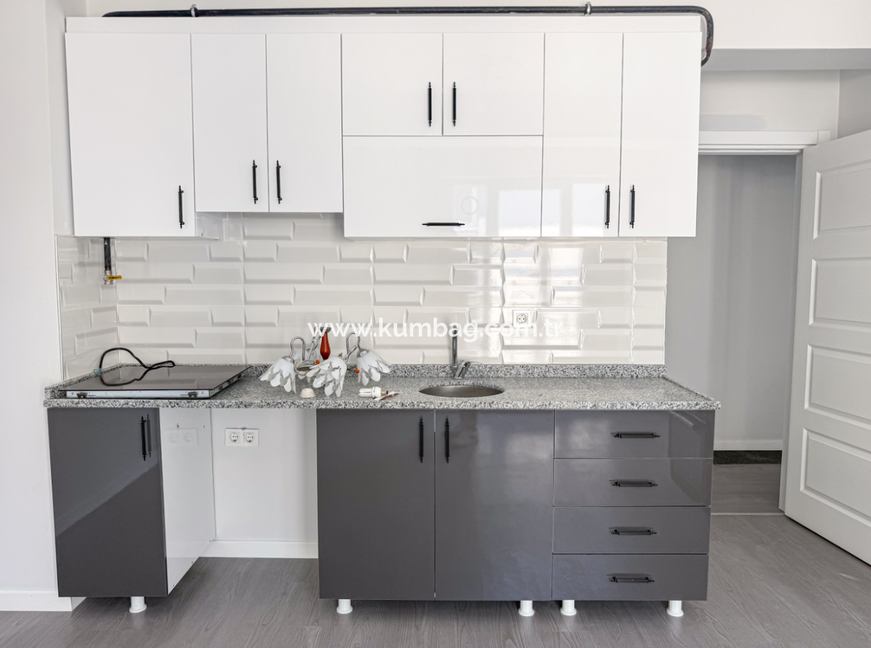 2 1 Flats For Rent In A New Building With Elevator In Kumbağ Liman Location