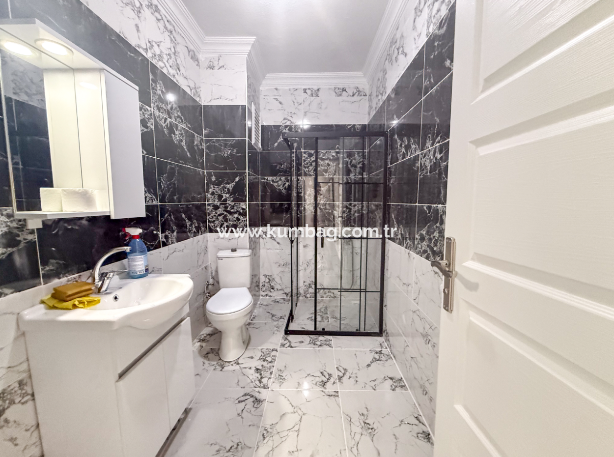 2 1 Flats For Rent In A New Building With Elevator In Kumbağ Liman Location