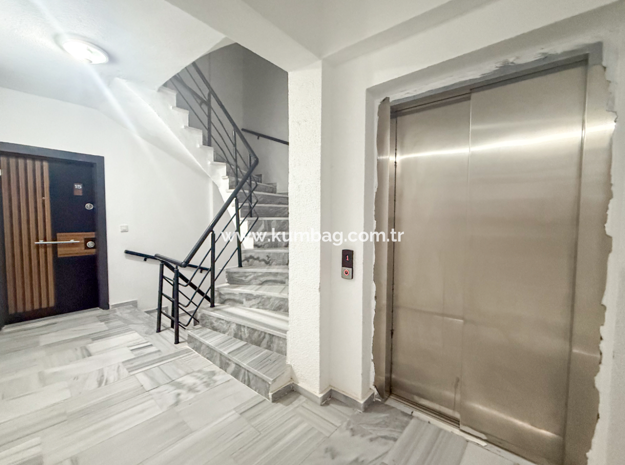 2 1 Flats For Rent In A New Building With Elevator In Kumbağ Liman Location