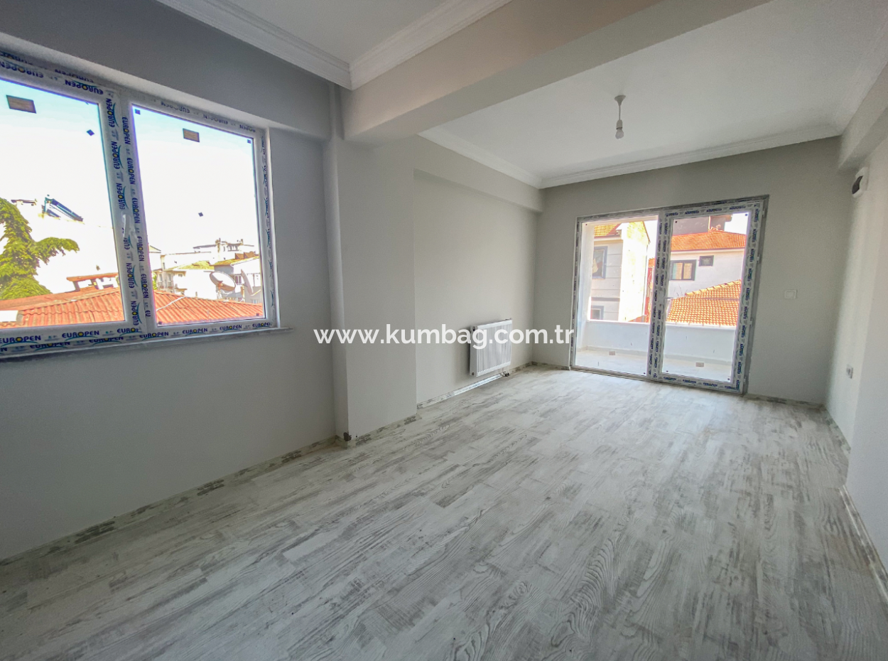 Brand New 2 1 Flats With Elevator For Sale On Kumbağ Market Street