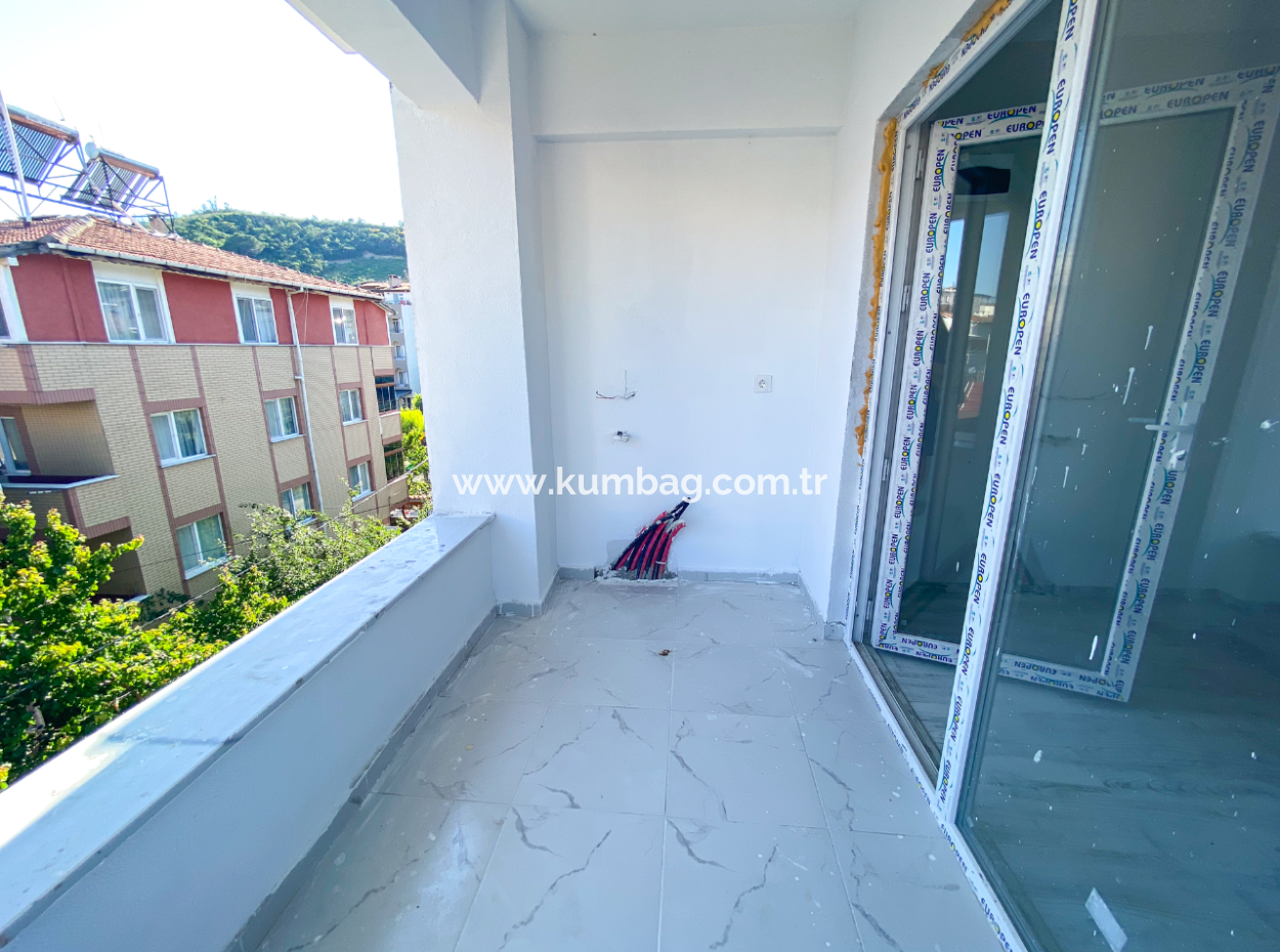 Brand New 2 1 Flats With Elevator For Sale On Kumbağ Market Street