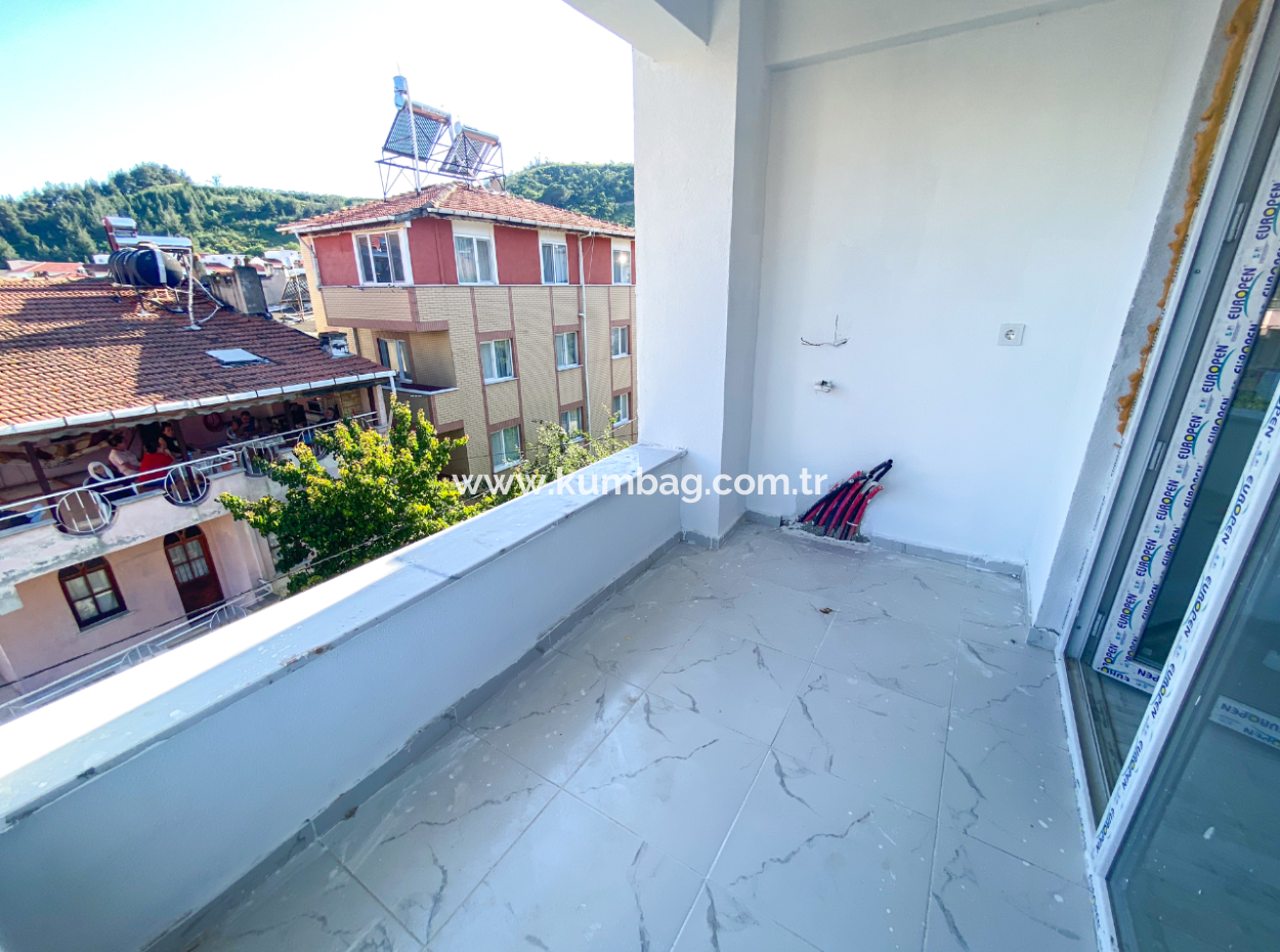Brand New 2 1 Flats With Elevator For Sale On Kumbağ Market Street