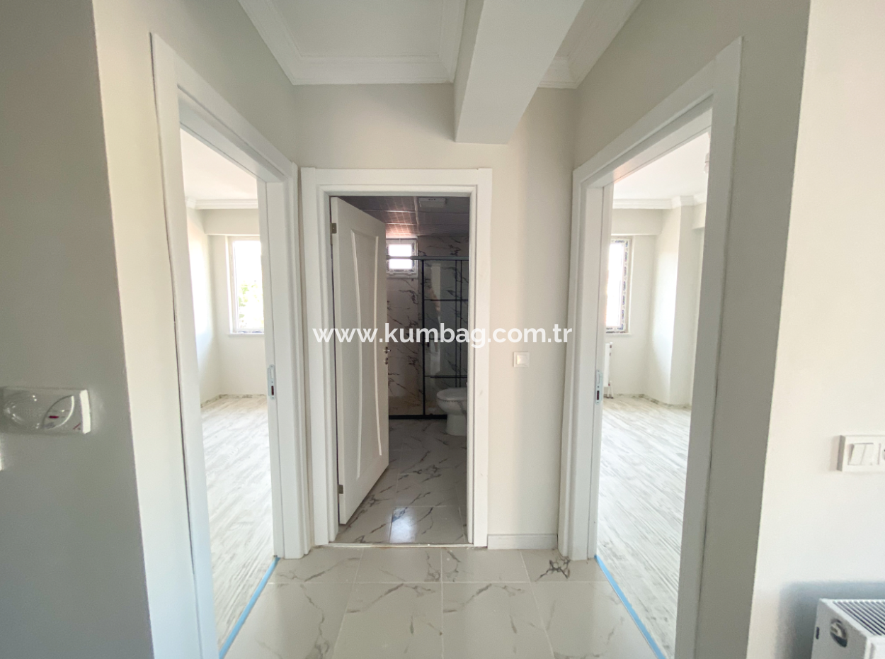 Brand New 2 1 Flats With Elevator For Sale On Kumbağ Market Street