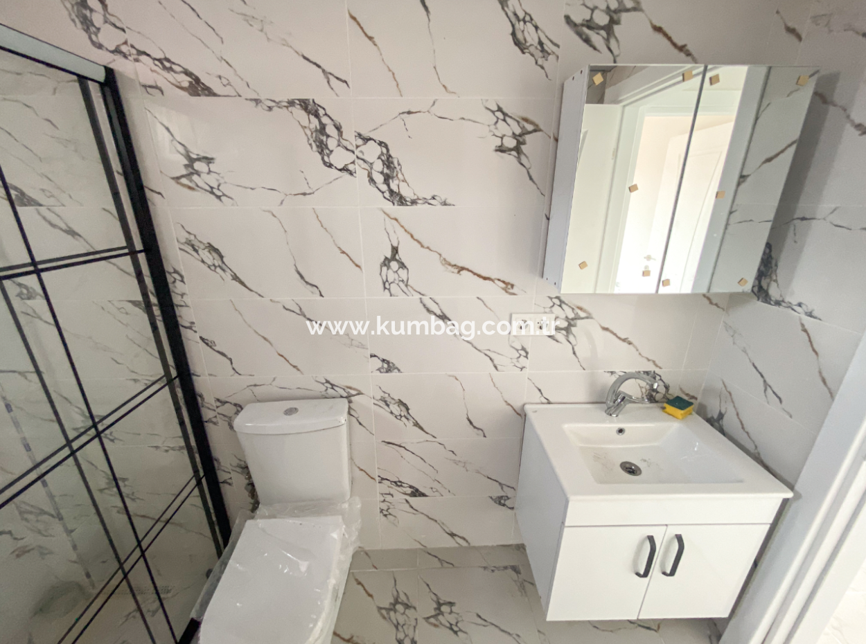 Brand New 2 1 Flats With Elevator For Sale On Kumbağ Market Street