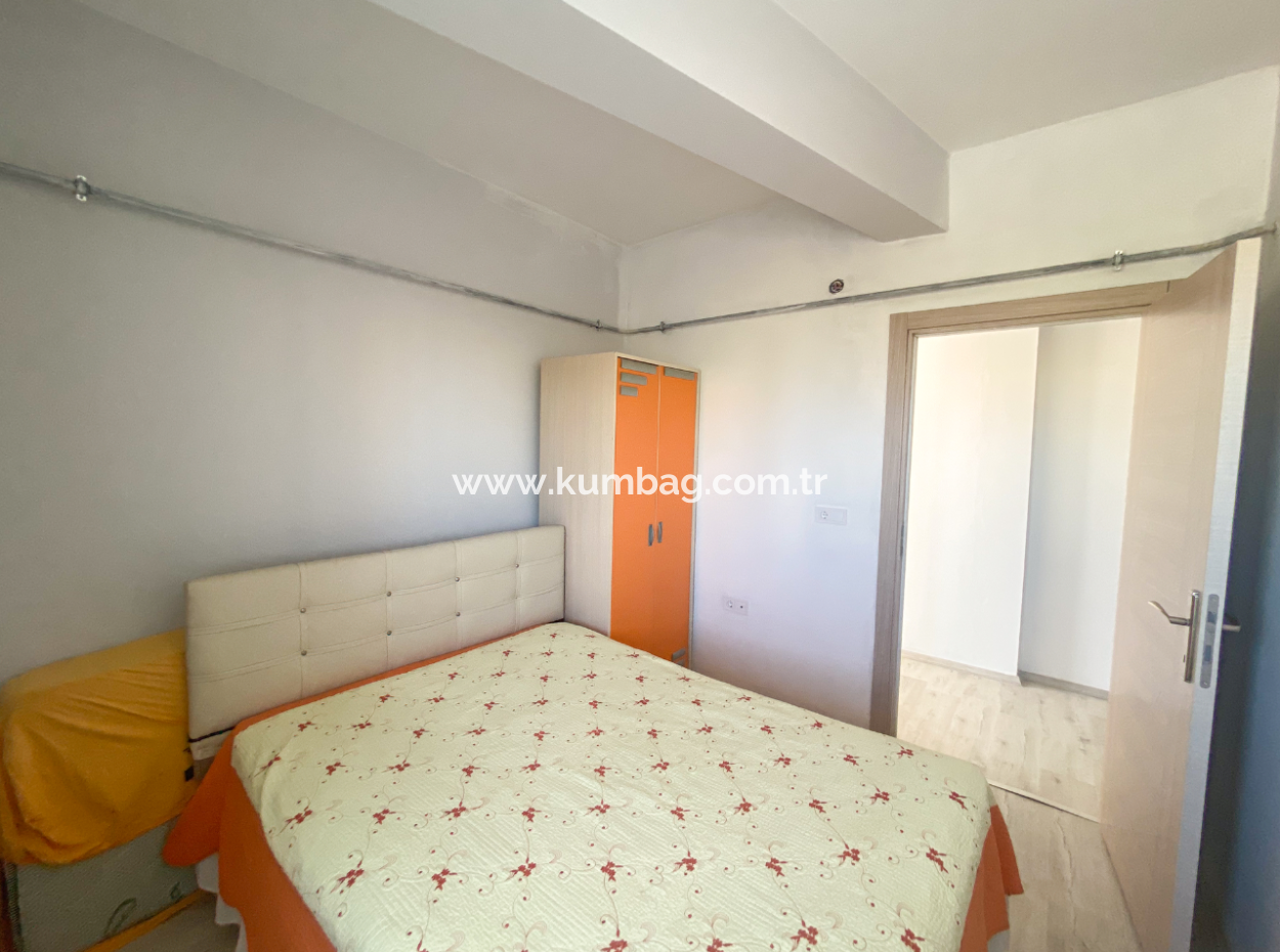 Furnished Luxury 1 1 Garden Floor Flat For Rent In Kumbağ Pool Site