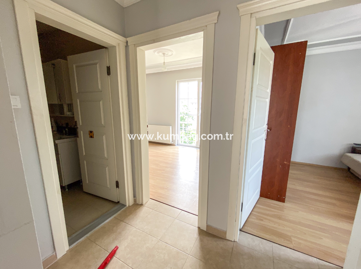 Spacious 2 1 Flat For Rent With Double Balcony In Central Location In Kumbağ