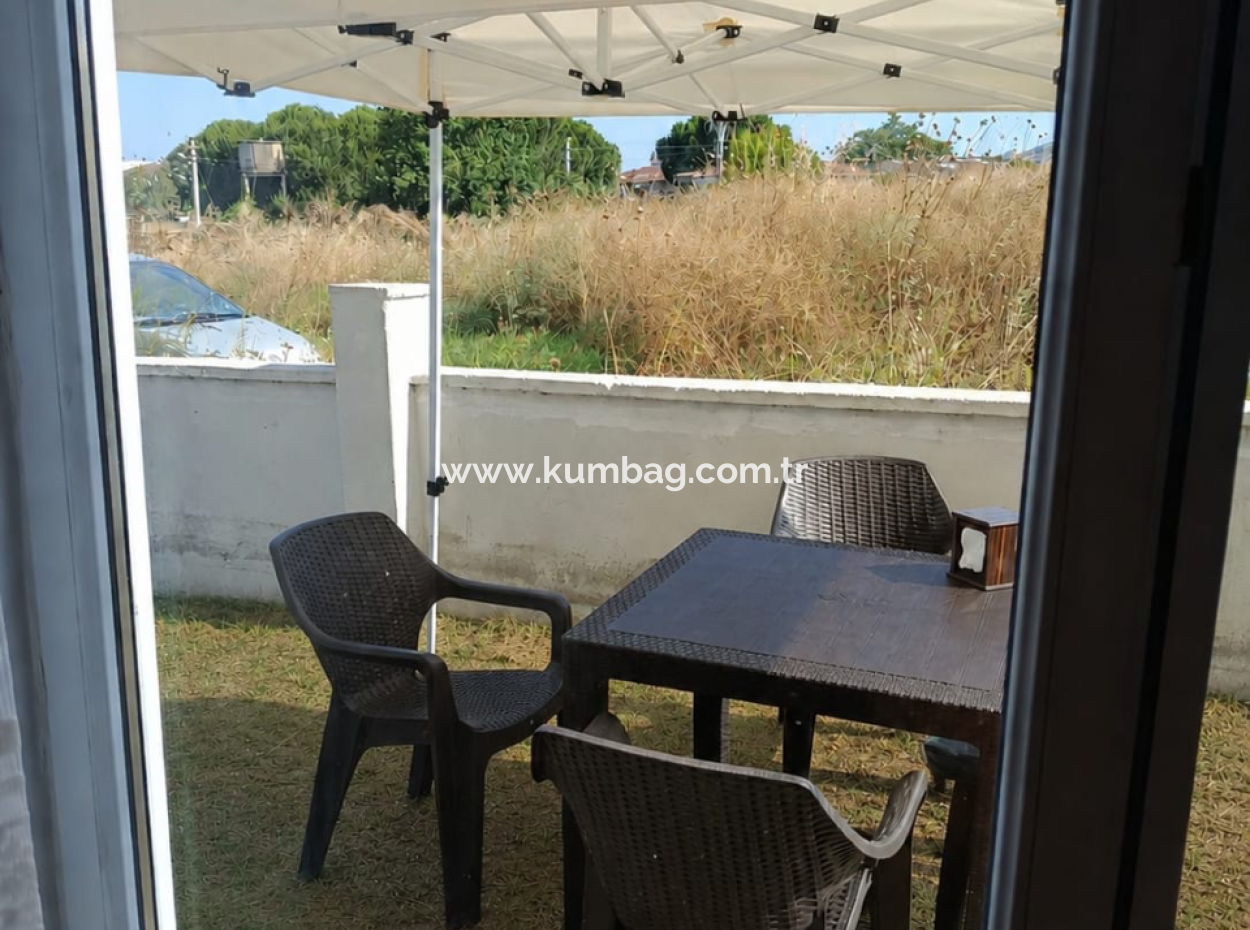 Furnished 1 1 Flat With Garden On The Sea Side Of The Street In Kumbağ