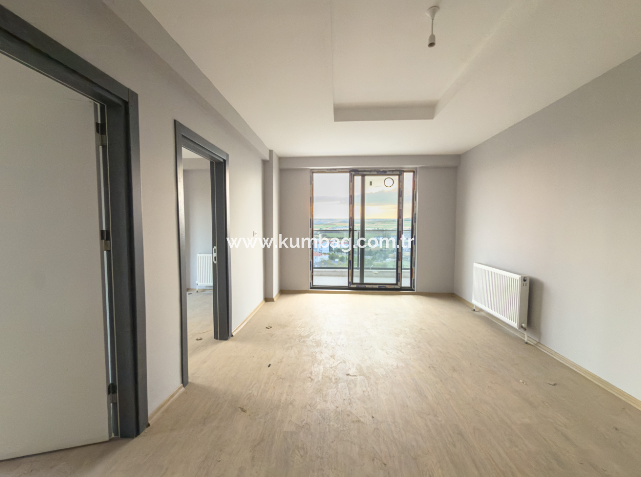 2 1 Flat For Sale With Sea And Nature View In A Site With Kumbağ Pool