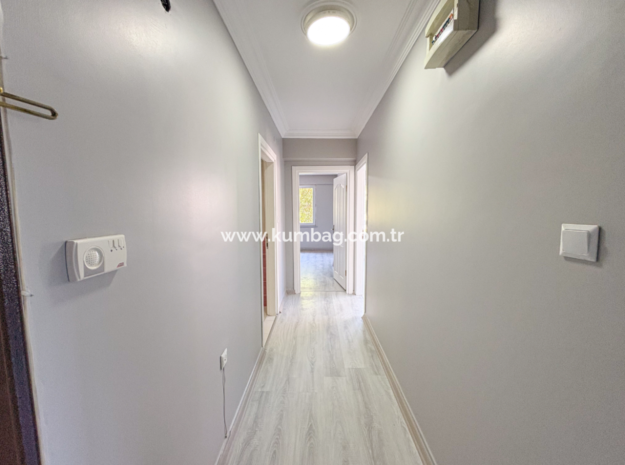 2 1 Flat For Rent In A Centrally Located Site With Pool In Kumbağ