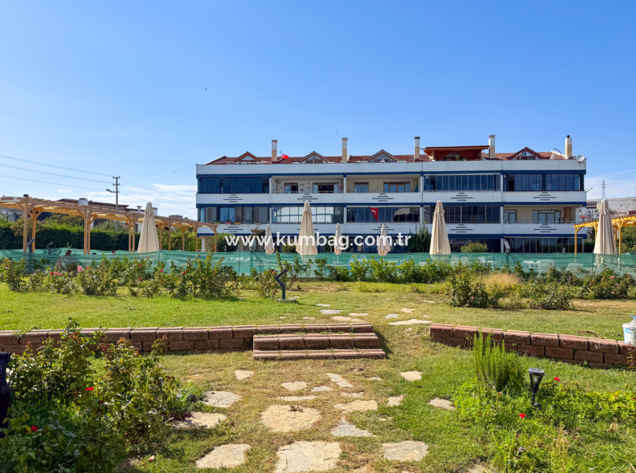 Spacious 2 1 Flat For Sale In A Seafront Pool Site In Kumbağ