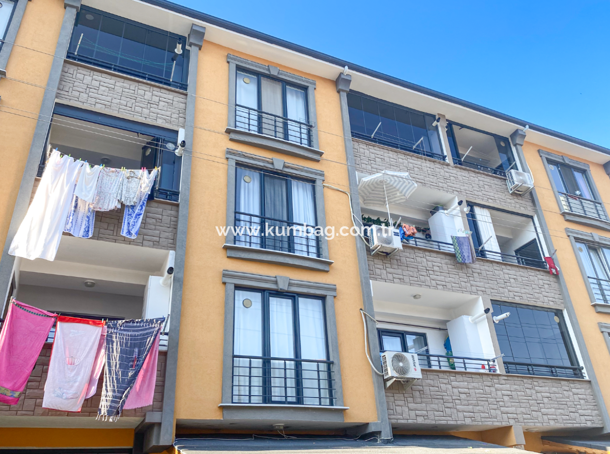 Spacious 2 1 Flat For Sale In New Building Close To Kumbağ Market Street