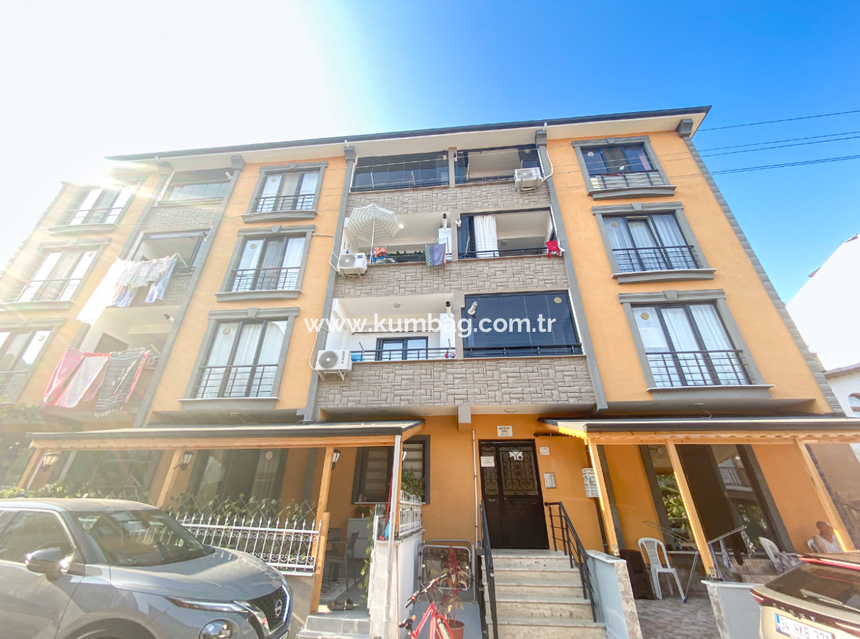 Spacious 2 1 Flat For Sale In New Building Close To Kumbağ Market Street