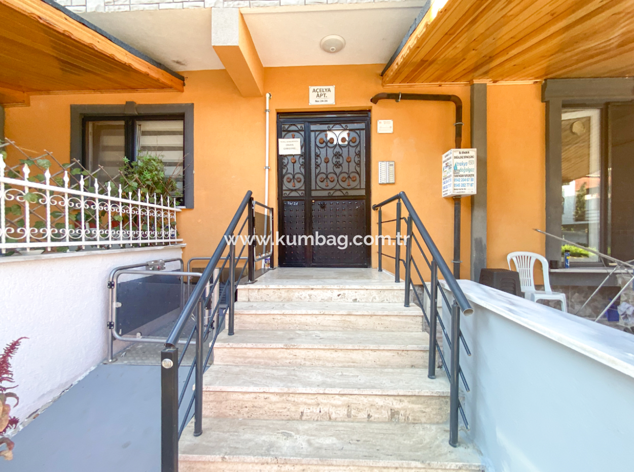 Spacious 2 1 Flat For Sale In New Building Close To Kumbağ Market Street