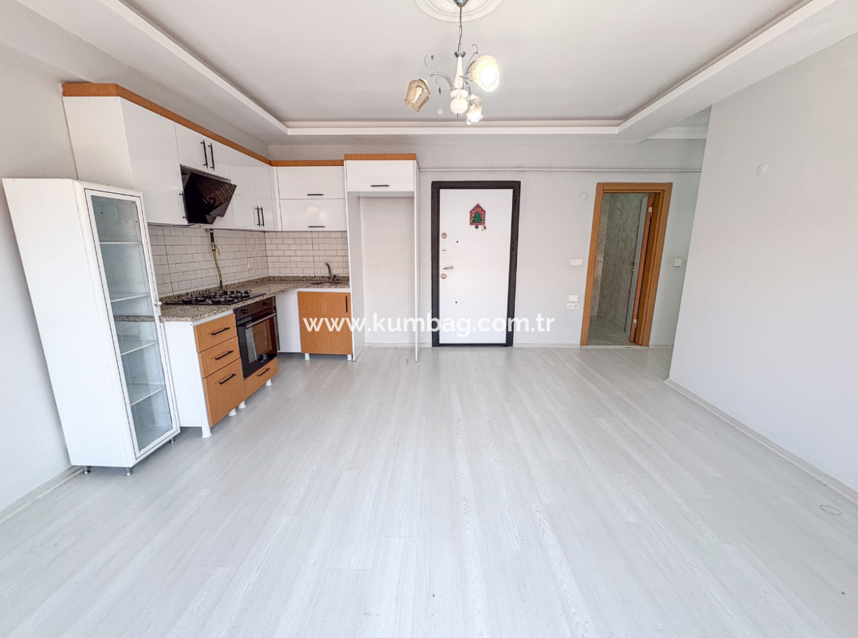 Spacious 2 1 Flat For Sale In New Building Close To Kumbağ Market Street