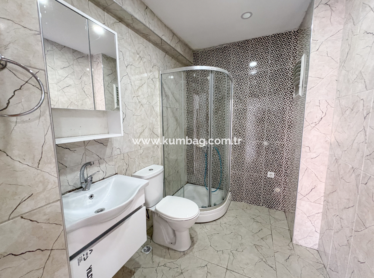 Spacious 2 1 Flat For Sale In New Building Close To Kumbağ Market Street