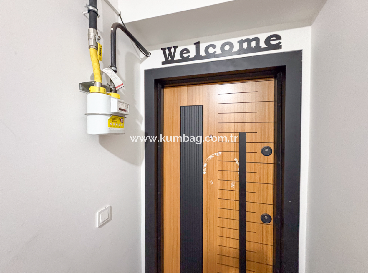 Spacious 2 1 Flat For Sale In New Building Close To Kumbağ Market Street