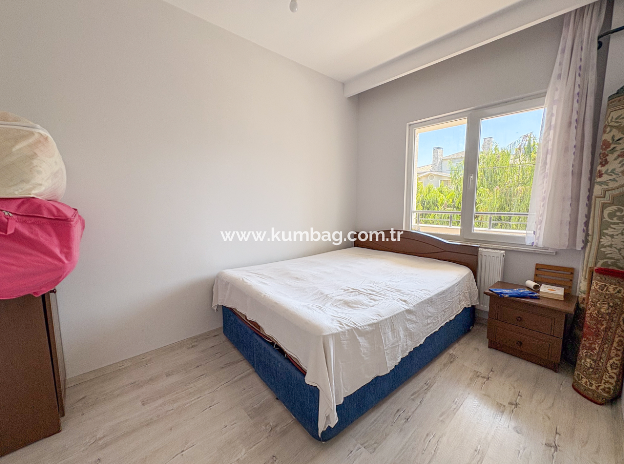 1 1 Flat For Rent In A New Building In Kumbağ, Close To The Street