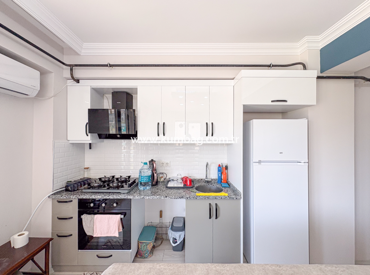 Furnished Luxury 2 1 Flat For Rent Opposite The Park In Kumbağ