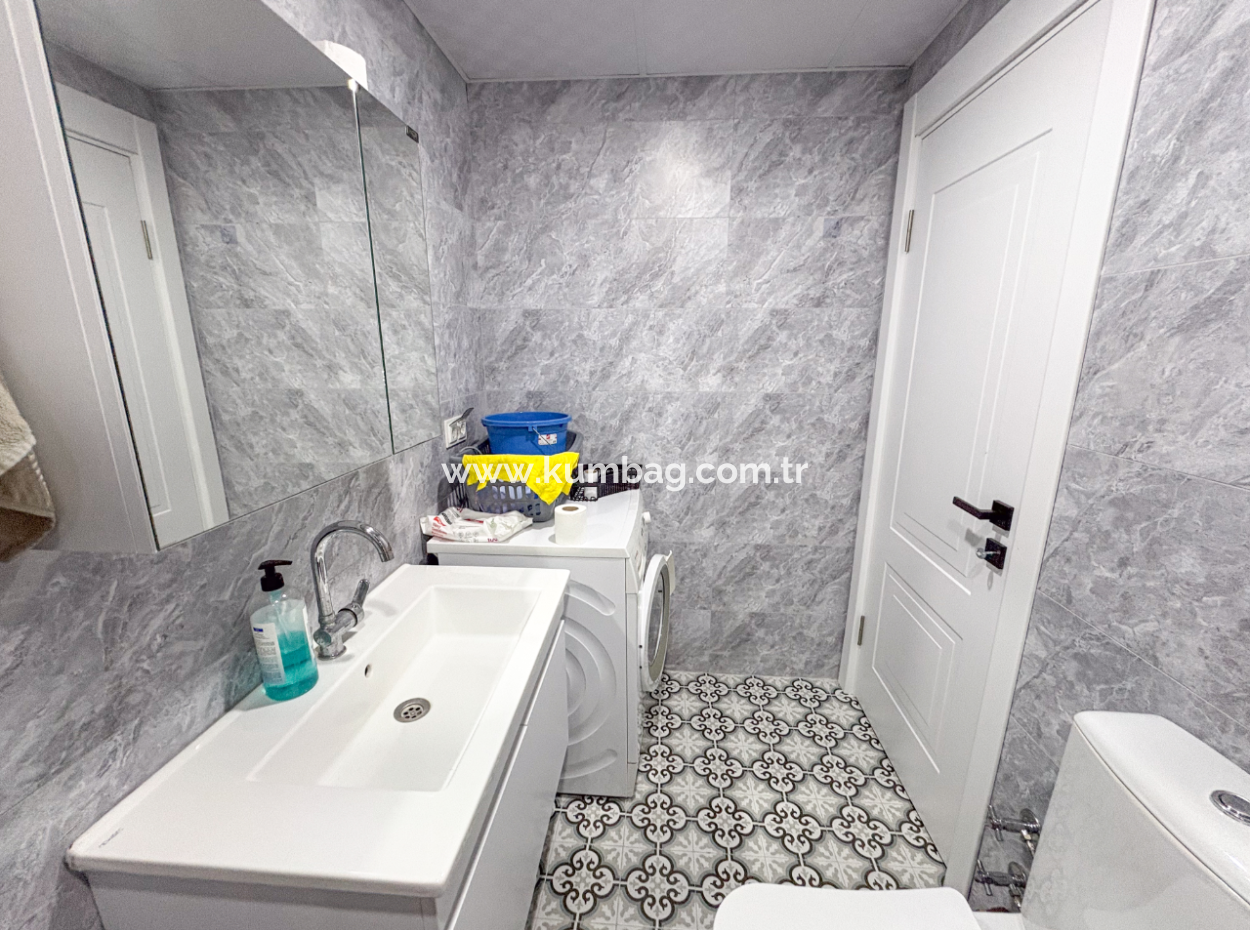 Furnished Luxury 2 1 Flat For Rent Opposite The Park In Kumbağ