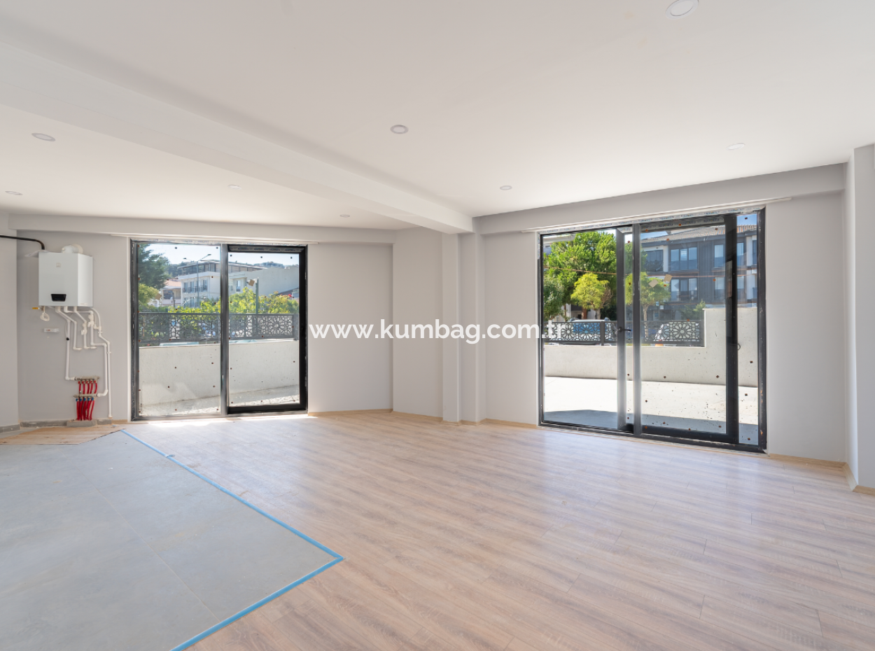 Değirmenalti Mh Seafront Garden Floor Luxury 2 1 Flats For Rent