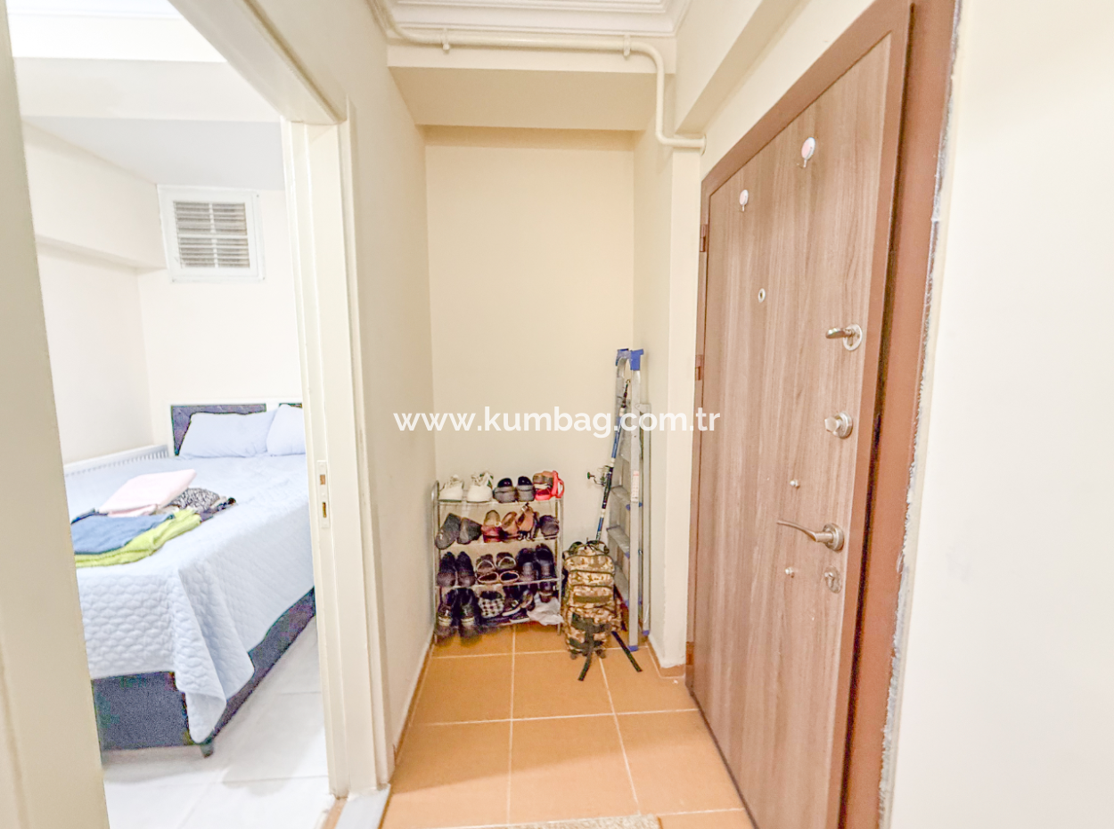 1 1 Flat With Garden For Sale In A Central Location In Kumbağ