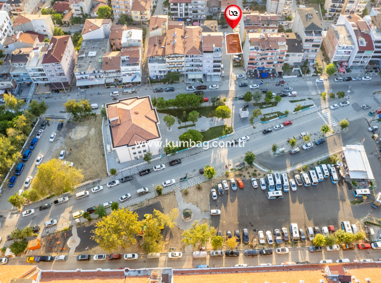 Corner Adjacent Zoned Land For Sale On Kumbağ Market Street