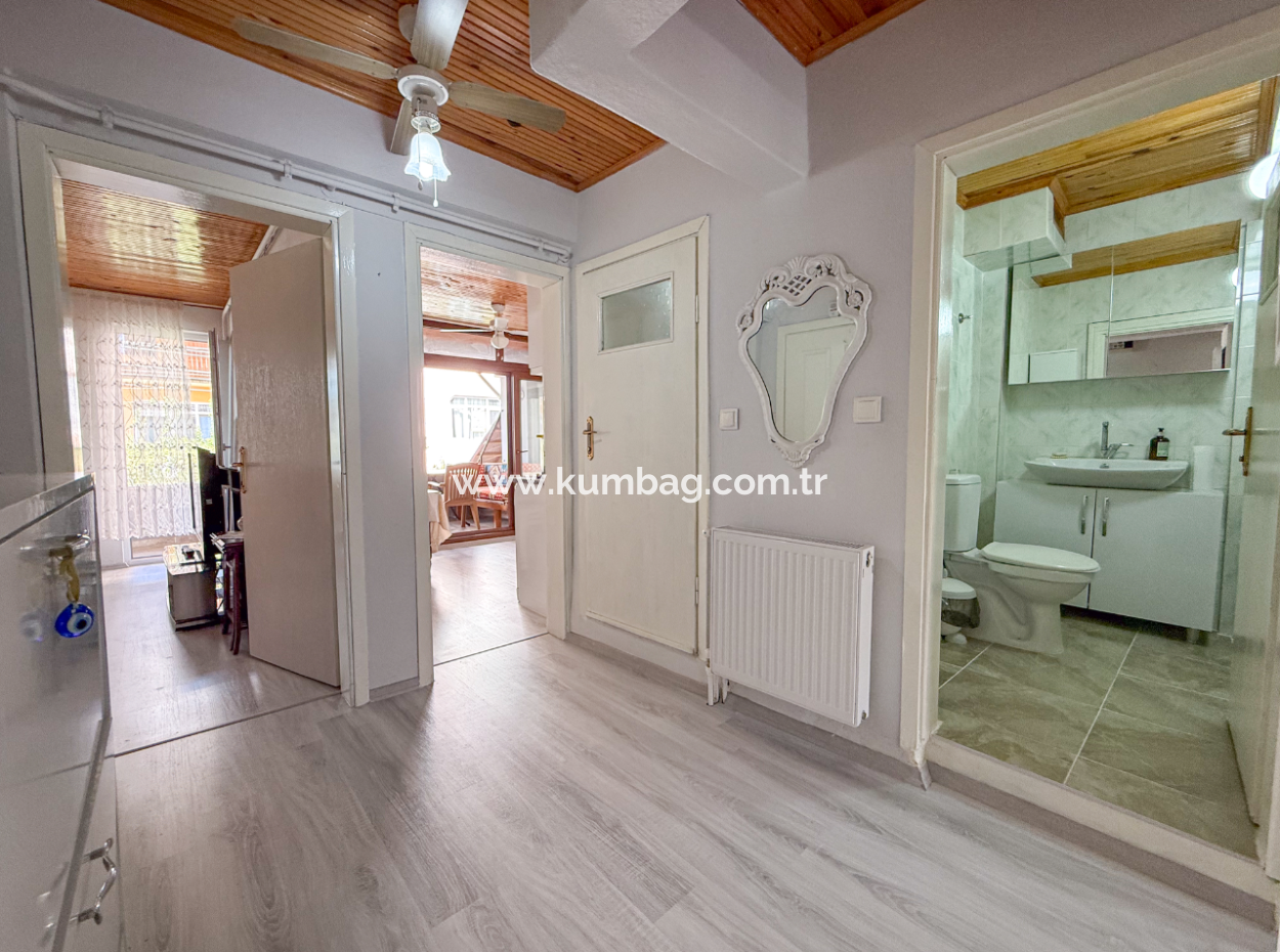 Very Spacious Fully Furnished 2 1 Flat For Sale On Kumbağ Market Street
