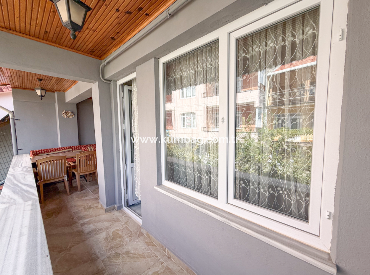 Very Spacious Fully Furnished 2 1 Flat For Sale On Kumbağ Market Street
