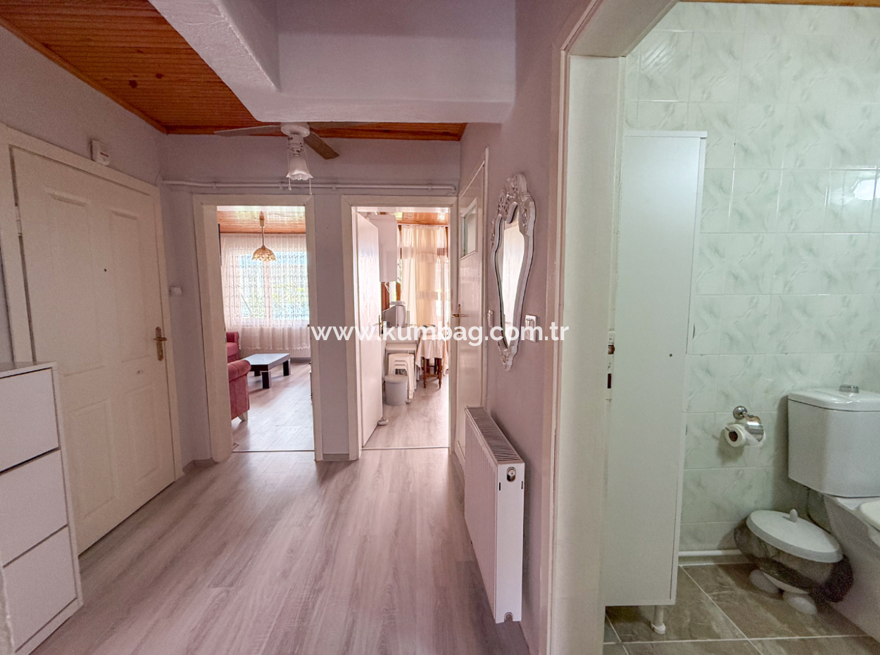 Very Spacious Fully Furnished 2 1 Flat For Sale On Kumbağ Market Street
