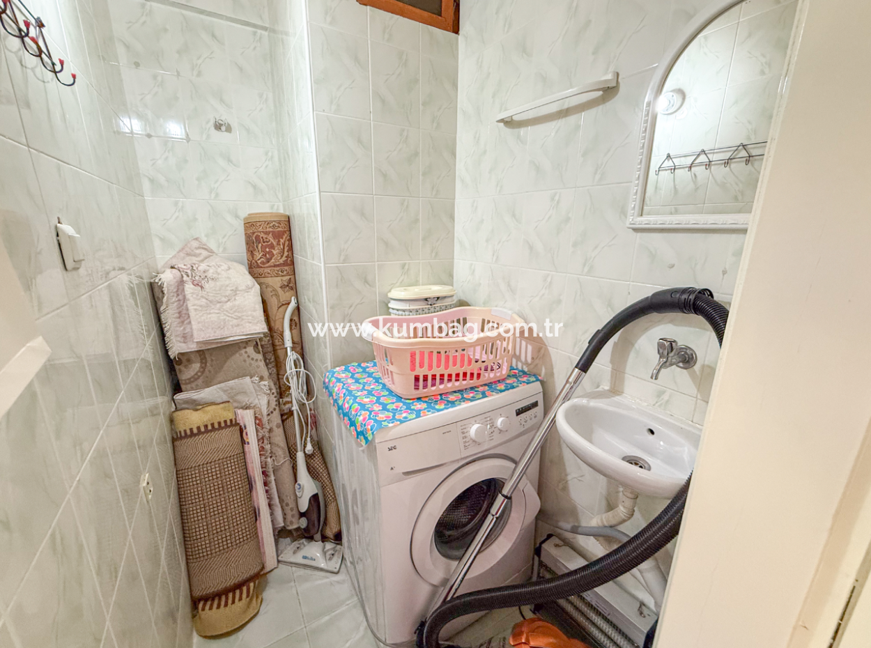 Very Spacious Fully Furnished 2 1 Flat For Sale On Kumbağ Market Street