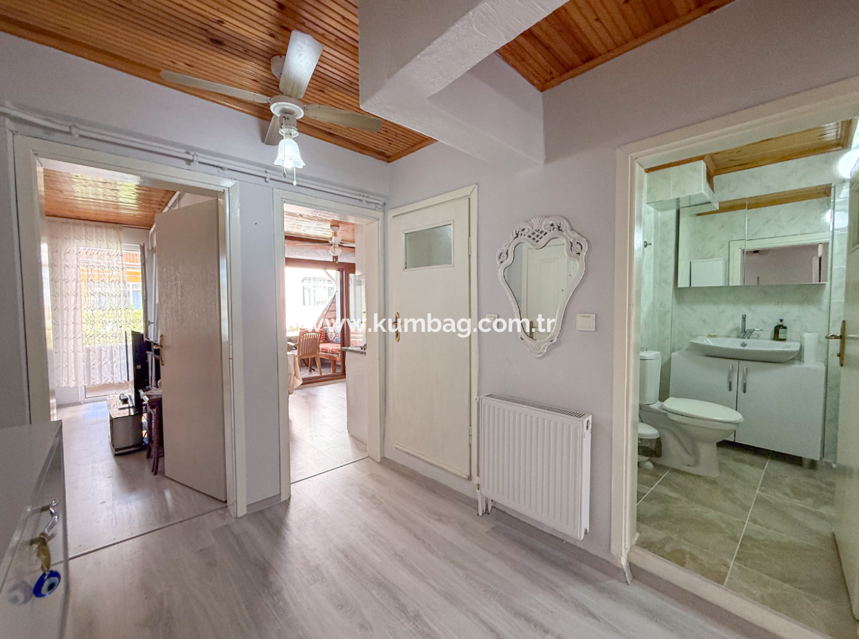 Very Spacious Fully Furnished 2 1 Flat For Sale On Kumbağ Market Street