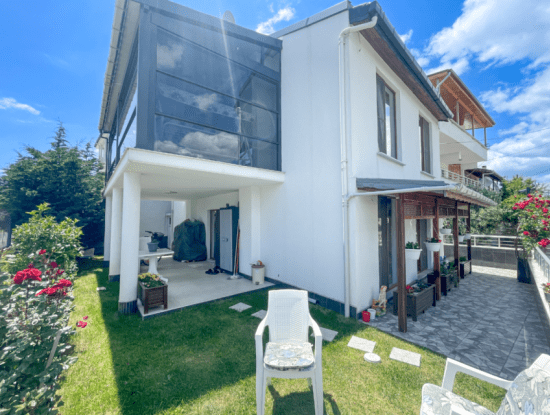 3 1 Garden Villa For Sale Suitable For Luxury Loan At Kumbağ Sea