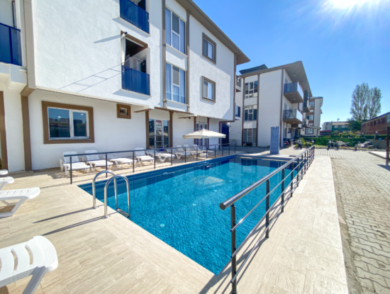 2 1 Brand New Apartments For Rent Near The Sea In Kumbağ Pool Complex