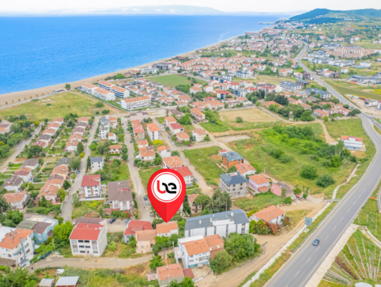 4 1 Triplex Villa For Sale With Large Terrace With Sea View In Kumbağ