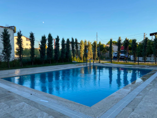 2 1 Flats For Sale With Garden In Boutique Site With Pool In Kumbağ
