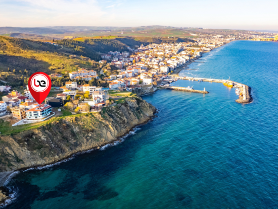 Kumbağ Panoramic Sea View Garden New 1 1 Flat For Sale