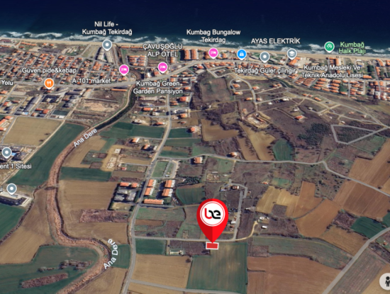 Land For Sale With 392 M2 Residential Zoning In A Rapidly Developing Region In Kumbağ
