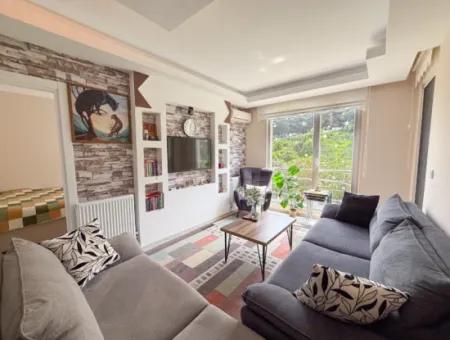 2 1 Apartment For Sale With Pool And Nature View In Kumbağ Köy Içi Mevkii