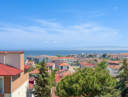 New 2 1 Apartment For Sale With Sea View Garden In Kumbag