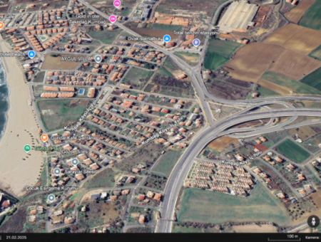 363 M2 Zoned Land For Sale Ready For Construction In Tekirdag Barbaros